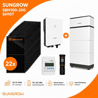 10 kWp PV Anlage Komplettset Sungrow SBH100 & 22x460Wp Jolywood