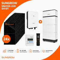 11.04 kWp PV Anlage Komplettset Sungrow SBH100 & 24x Jolywood