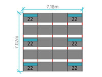 9 kWp Pv Anlage Flachdach SÜD (Optional mit Speicher)
