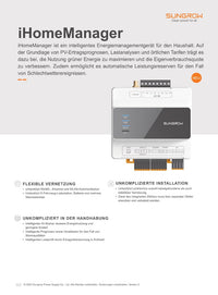Sungrow iHomeManager