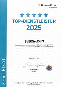 20 kWp PV Anlage Komplettset Sungrow SBH100 & 44x Jolywood