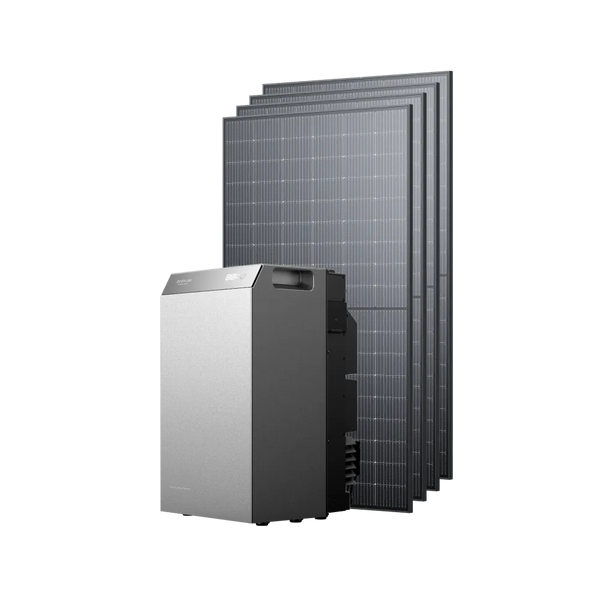EcoFlow STREAM 5000 mit Solarmodulen