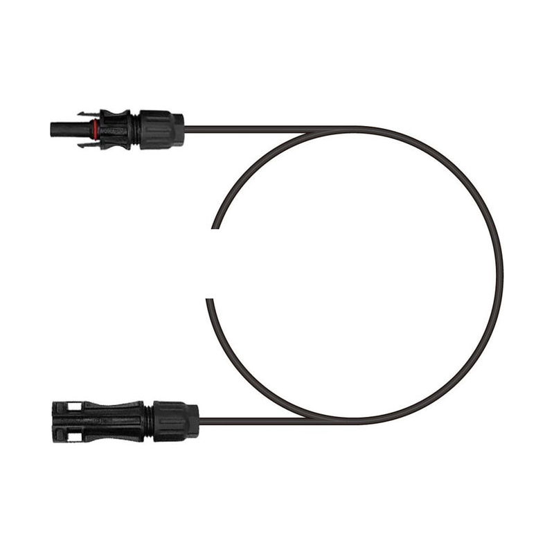 Solarkabel-Set 8 × 5 m, 4 mm², konfektioniert mit MC4