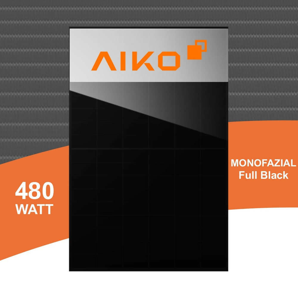 AIKO 480 Watt Full Black Solarmodul Neostar 3S+54 AIKO-A480-MCE54Db